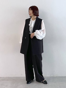 「アイテム（パンプス）」を使った、mayaさん（レディース・156cm・40代）の冬コーディネート