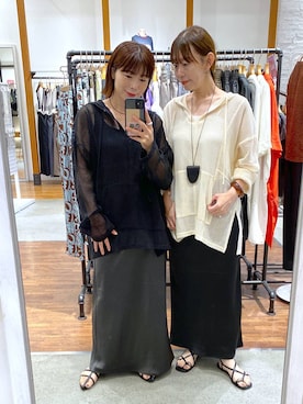 「アイテム（その他トップス）」を使った、mayaさん（レディース・156cm・40代）の夏コーディネート