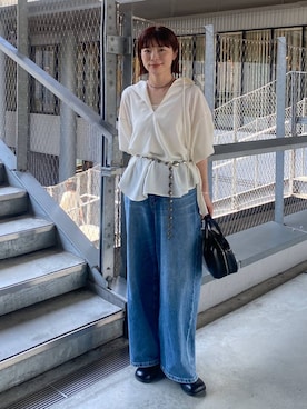 「アイテム（その他シューズ）」を使った、mayaさん（レディース・156cm・40代）の夏コーディネート