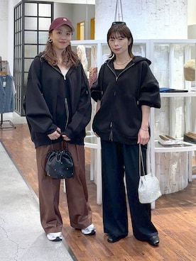 「アイテム（帽子）」を使った、mayaさん（レディース・158cm・30代）の秋コーディネート