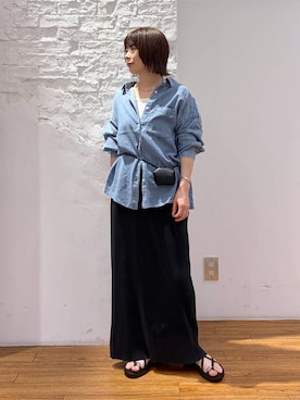 「eL（エル）のアイテム」を使った、mayaさん（レディース・156cm）の春コーディネート