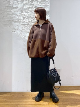 「アイテム（その他トップス）」を使った、mayaさん（レディース・156cm・40代）の秋コーディネート