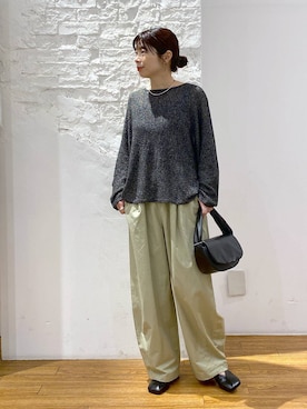 「アイテム（アクセサリー）」を使った、mayaさん（レディース・156cm・30代）の春コーディネート