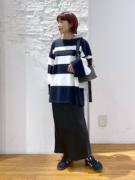 「アイテム（スニーカー）」を使った、mayaさん（レディース・156cm・40代）の夏コーディネート