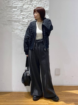 mayaさん（レディース・156cm）の冬コーディネート