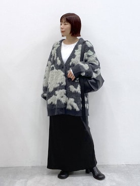 「アイテム（ショルダーバッグ）」を使った、mayaさん（レディース・156cm・40代）の秋コーディネート