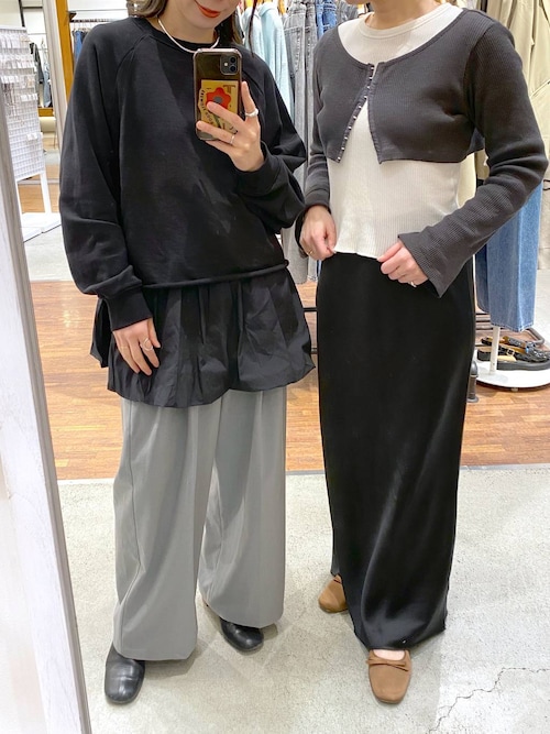 セール】フロントホックプルオーバー《2点セット》 253187（Tシャツ