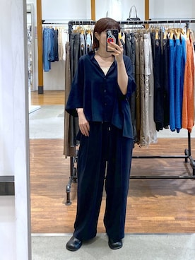 「アイテム（パンツ）」を使った、mayaさん（レディース・156cm・30代）の秋コーディネート