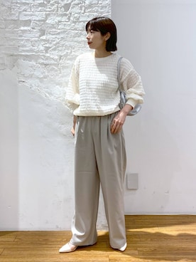 mayaさん（レディース・158cm）の春コーディネート