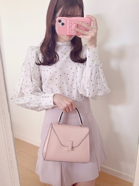 「Valextra（ヴァレクストラ）のアイテム」を使った、yuriさん（レディース・159cm）の冬コーディネート