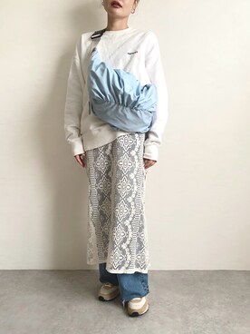 「アイテム（ワンピース/ドレス）」を使った、ユタニさん（レディース・163cm・30代）の春コーディネート