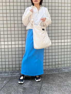 「COLDE （コルデ）のアイテム」を使った、ユタニさん（レディース・163cm）の春コーディネート