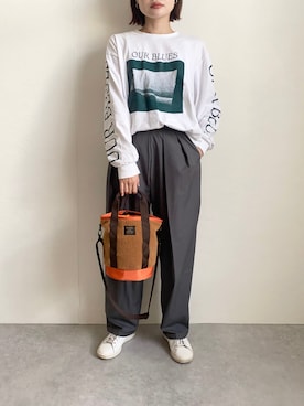 ユタニさん（レディース・163cm）の秋コーディネート