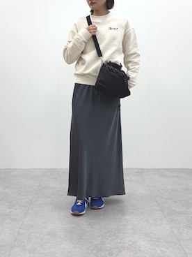 「COLDE （コルデ）のアイテム」を使った、ユタニさん（レディース・163cm）の秋コーディネート