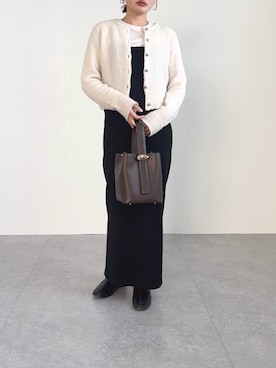 ユタニさん（レディース・163cm）の冬コーディネート