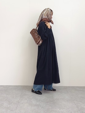 「アイテム（財布/小物）」を使った、ユタニさん（レディース・163cm・30代）の秋コーディネート