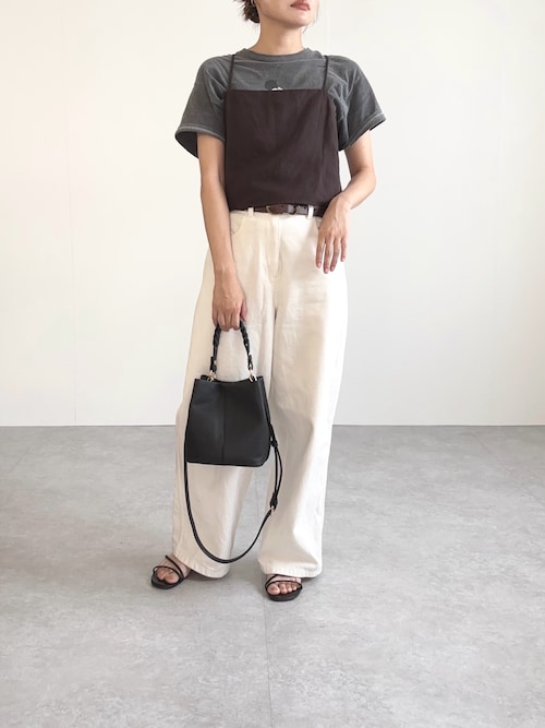 編み込みハンドル2wayショルダーバッグ（ショルダーバッグ