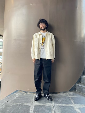 「ファッションの力を信じよう」｜「アイテム（ローファー）」を使った、sugaさん（メンズ・177cm）の春コーディネート