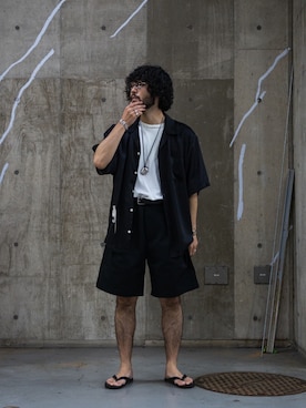 「短パン」｜sugaさん（メンズ・177cm）の夏コーディネート