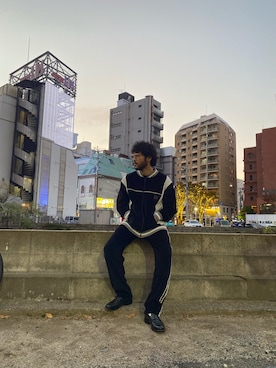 「BROTHER BRIDGE（ブラザーブリッジ）のアイテム」を使った、sugaさん（メンズ・177cm）の秋コーディネート