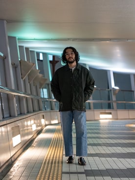 「BROTHER BRIDGE（ブラザーブリッジ）のアイテム」を使った、sugaさん（メンズ・177cm）の秋コーディネート