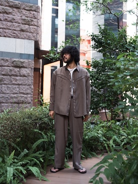 「フォローミー」｜sugaさん（メンズ・177cm）の夏コーディネート