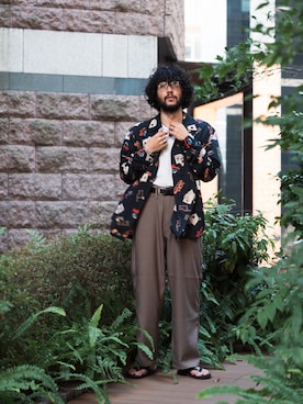 「フォローミー」｜sugaさん（メンズ・177cm）の夏コーディネート