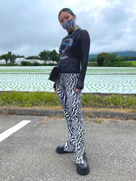 「shein」｜M.さん（レディース・153cm）の夏コーディネート