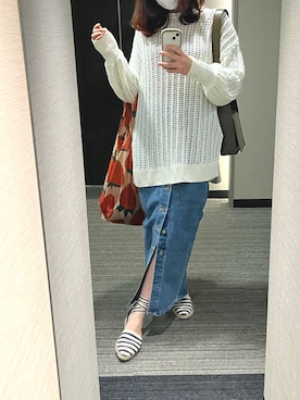 nkさん（レディース・157cm）の春コーディネート