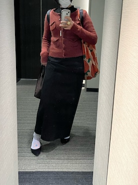 「Kiwanda（キワンダ）のアイテム」を使った、nkさん（レディース・157cm）の秋コーディネート