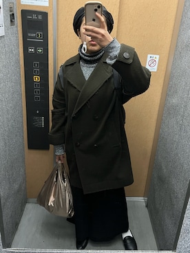 nkさん（レディース・157cm）の冬コーディネート