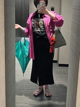 nkさん（レディース・157cm）の夏コーディネート