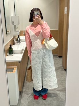「ROXY(ロキシー)のアイテム」を使った、nkさん(レディース・157cm)の春コーディネート