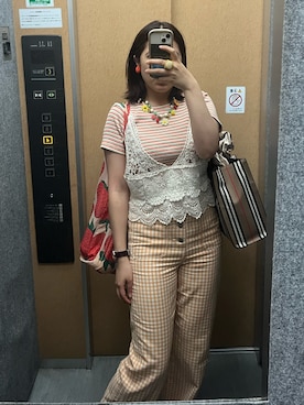 nkさん(レディース・157cm)の夏コーディネート