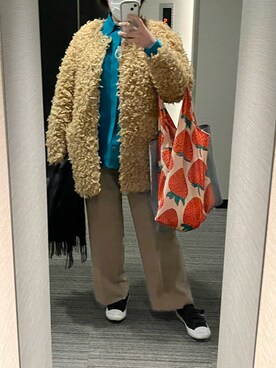 nkさん（レディース・157cm）の冬コーディネート