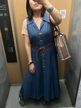 nkさん（レディース・157cm）の夏コーディネート