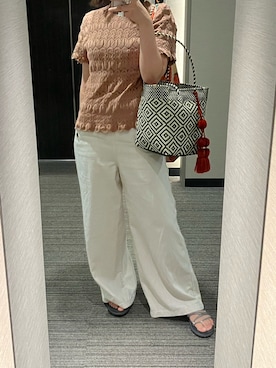 nkさん（レディース・157cm）の夏コーディネート