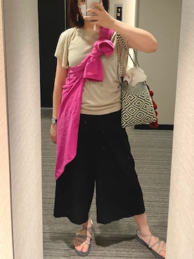 nkさん（レディース・157cm）の夏コーディネート