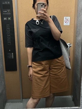 「DIANA（ダイアナ）のアイテム（ローファー）」を使った、nkさん（レディース・157cm）の秋コーディネート