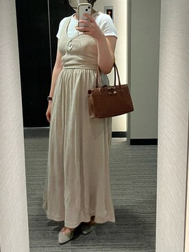 「卑弥呼（ヒミコ）のアイテム」を使った、nkさん（レディース・157cm）の秋コーディネート