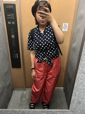 「マリン」｜nkさん（レディース・157cm）の夏コーディネート