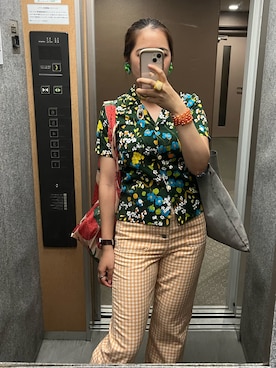 nkさん(レディース・157cm)の夏コーディネート