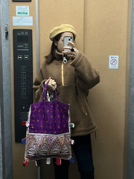 「JOURNAL STANDARD（ジャーナルスタンダード）のアイテム（ブルゾン）」を使った、nkさん（レディース・157cm）の秋コーディネート