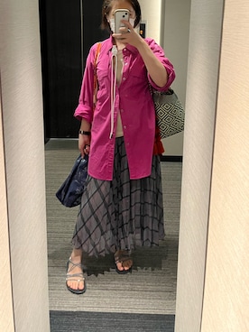 nkさん（レディース・157cm）の秋コーディネート