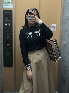 nkさん（レディース・157cm）の春コーディネート