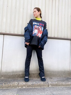 Mikee Nakamuraさん(レディース・157cm)の秋コーディネート