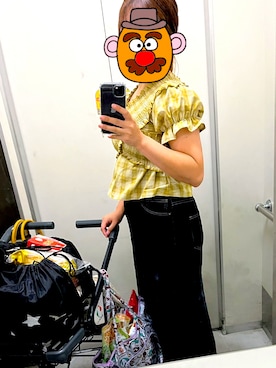 「FUN（ファン）のアイテム（トップス）」を使った、HKRさん（レディース・162cm）の夏コーディネート