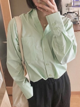 「STYLENANDA（スタイルナンダ）のアイテム（アクセサリー）」を使った、凛さん（レディース・156cm）の秋コーディネート