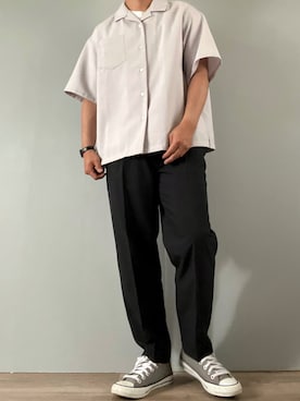 kasago/Instagramも見てねさん（メンズ・165cm・20代）の夏コーディネート
