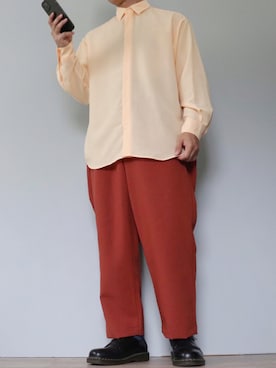 kasago/Instagramも見てねさん（メンズ・165cm）の秋コーディネート